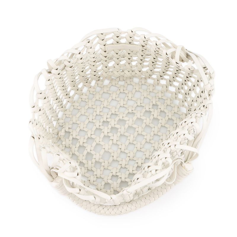 Bottega Veneta Tote Cavallino White