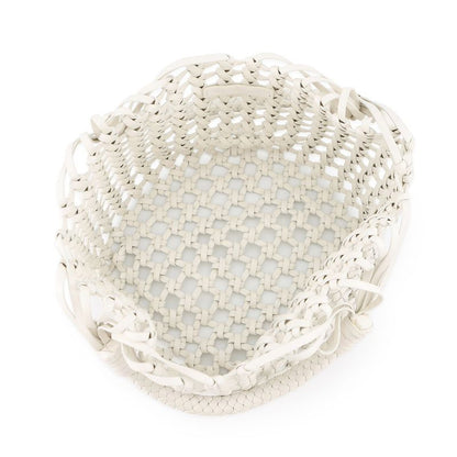 Bottega Veneta Tote Cavallino White
