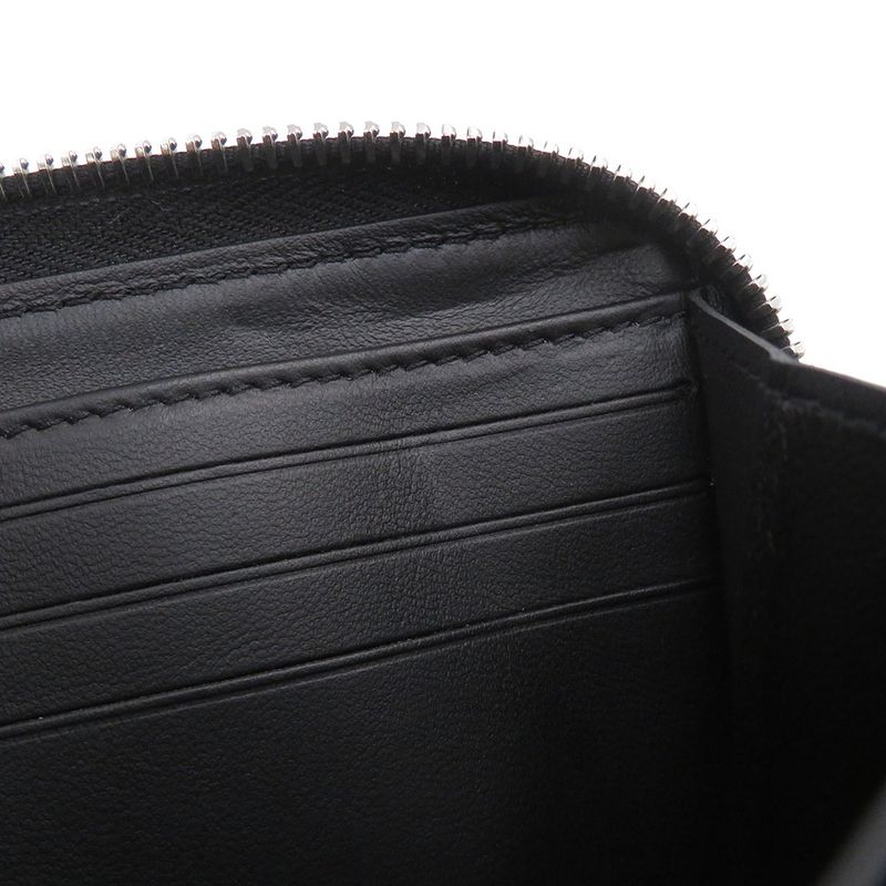 Louis Vuitton Wallet Monogram Mahina Zippy Noir Black