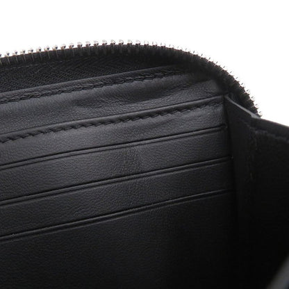 Louis Vuitton Wallet Monogram Mahina Zippy Noir Black