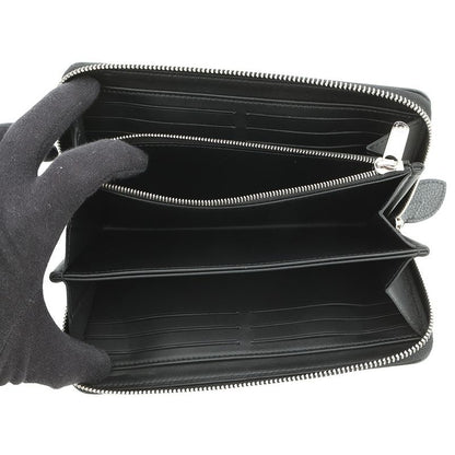 Louis Vuitton Wallet Monogram Mahina Zippy Noir Black
