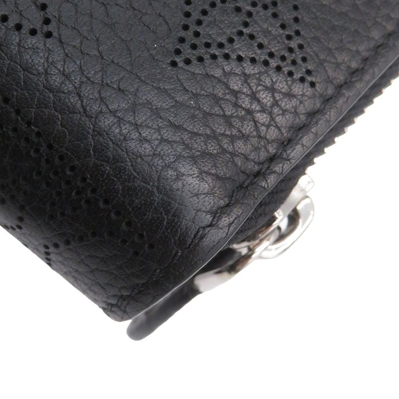 Louis Vuitton Wallet Monogram Mahina Zippy Noir Black