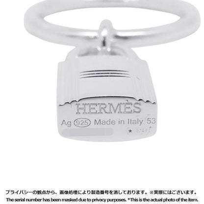 Hermes Ring Amulet Cadena Silver 53