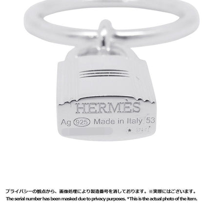 Hermes Ring Amulet Cadena Silver 53