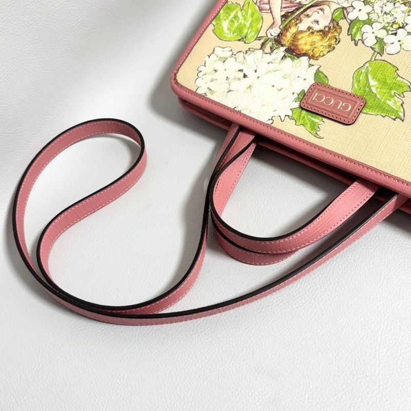Gucci Children Fairy Tote Shoulder Bag Pink
