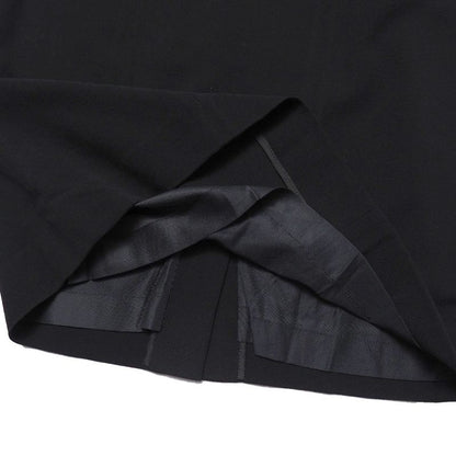 Chanel Vintage Skirt 38 CC Logo Black