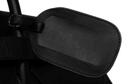 Gucci Kelly Shape Logo Boston Bag Calfskin Leather Black Silver — view 5