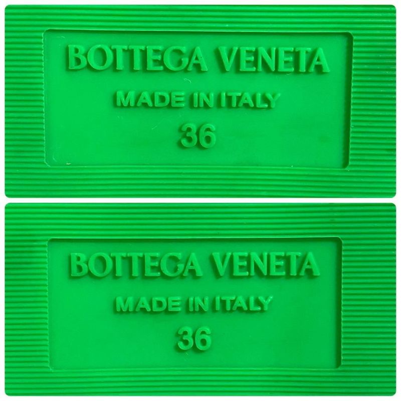 Bottega Veneta Resort Sponge Slide Sandals Green