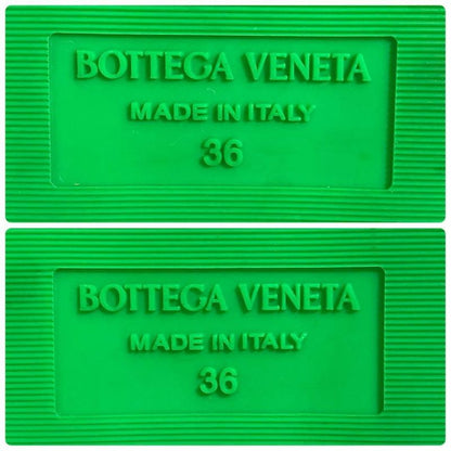 Bottega Veneta Resort Sponge Slide Sandals Green