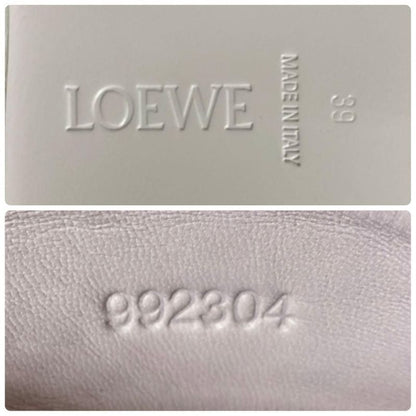 Loewe Slide Sandals Jute 39 Lavender