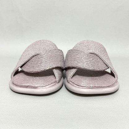 Loewe Slide Sandals Jute 39 Lavender