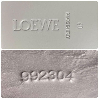 Loewe Slide Sandals Jute 40 Lavender