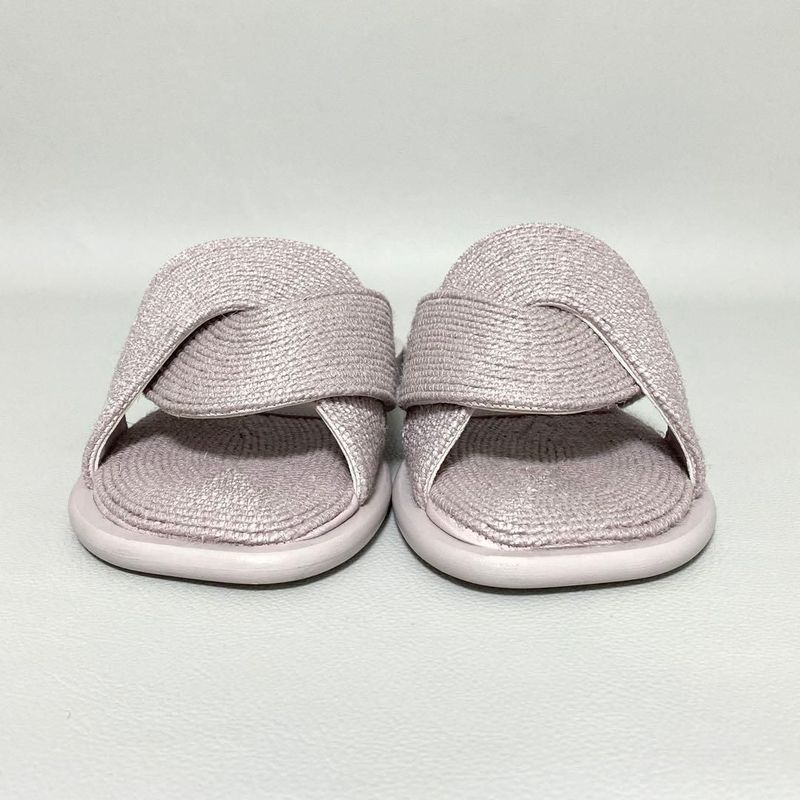 Loewe Slide Sandals Jute 36 Lavender