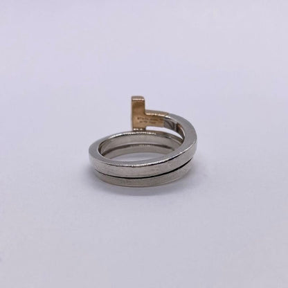 Tiffany & Co T Square Wrap Ring 18k Pink Gold