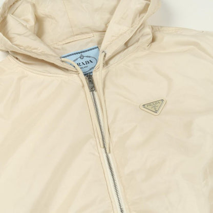 Prada Blouson Jacket Re-nylon Lightweight Hooded Padded Zip Up Jacket Nylon