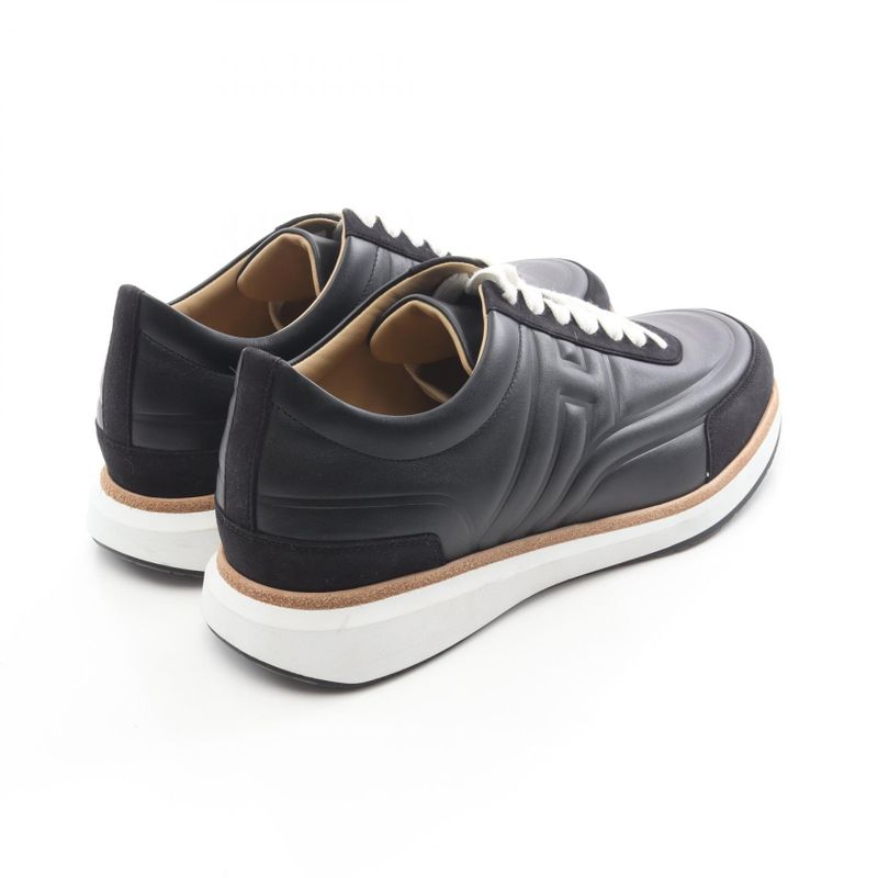 Hermes Sneakers Easy Leather Sneakers Women's Used A