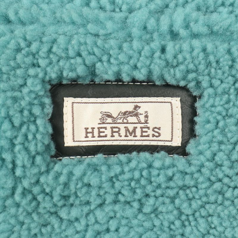 Hermes Serie Button Other Shearling Coat Men's Used A