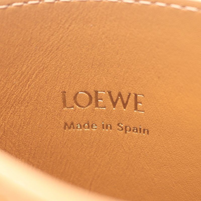 Loewe Shoulder Bag Pebble Dice Pocket Cpbpr12x012586 Warm Desert Leather Pebble