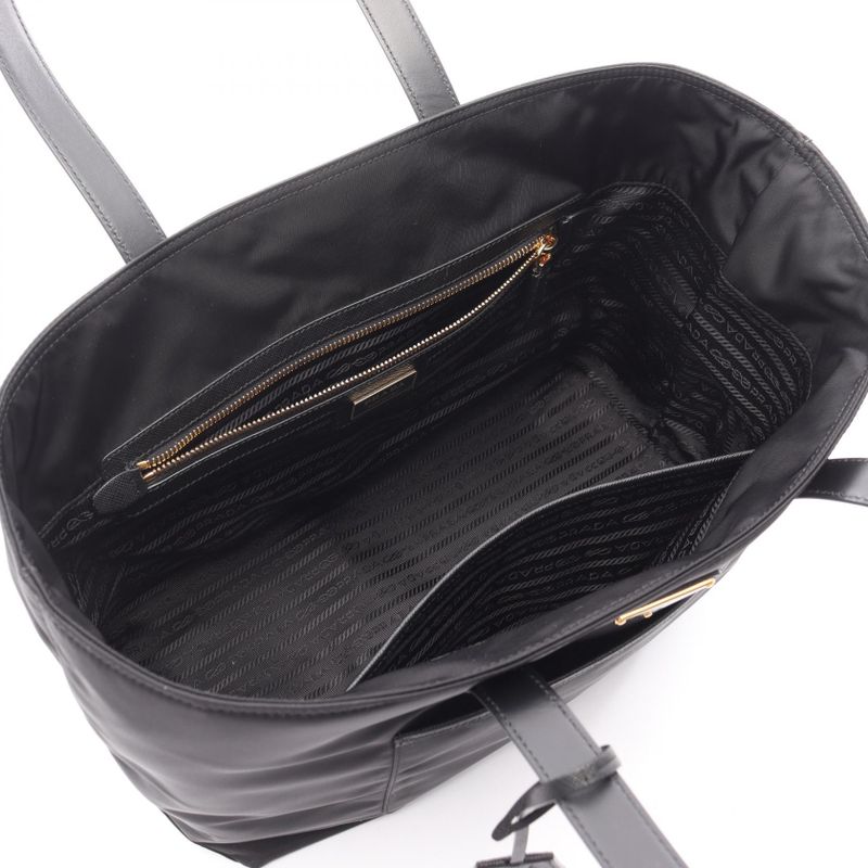 Prada Tote Bag Re-edition 1978 RE Nylon Tessuto+saffiano 1bg555r064f0002ooo