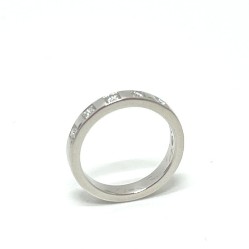 Bvlgari Ring Marie Me 5P Diamond Pt950 Silver