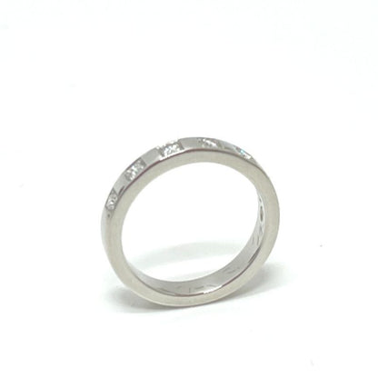 Bvlgari Ring Marie Me 5P Diamond Pt950 Silver