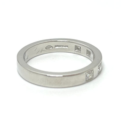 Bvlgari Ring Marie Me 5P Diamond Pt950 Silver
