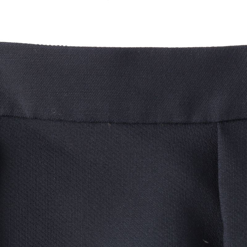 Christian Dior Wool Silk Pleated Mini Skirt Bottoms 041j45a1166 Dark Navy 36