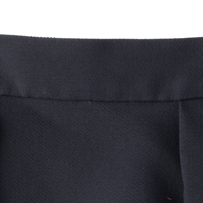 Christian Dior Wool Silk Pleated Mini Skirt Bottoms 041j45a1166 Dark Navy 36