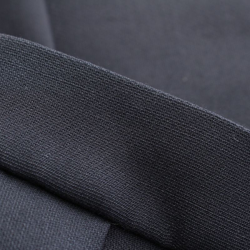 Christian Dior Wool Silk Pleated Mini Skirt Bottoms 041j45a1166 Dark Navy 36