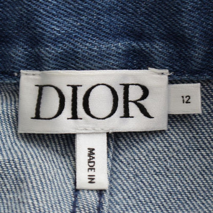 Dior Cotton Oblique Denim Pants Jeans Bottoms 3sbm22pang Blue 12