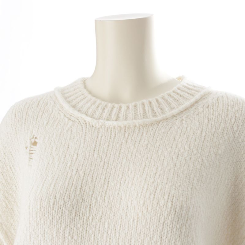 Dior 24SS Wool Distressed Processing Otani Workshop Knit Sweater Tops 413m651at7