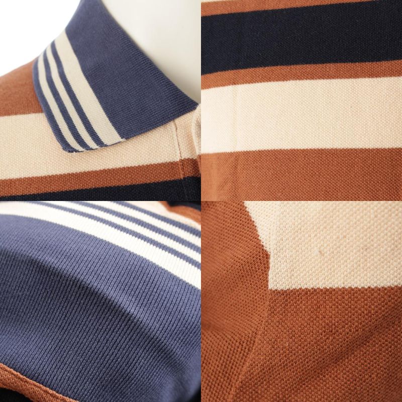 Loewe Paulazuiza Anagram Logo Border Pattern Oversized Polo Shirt Short Sleeve