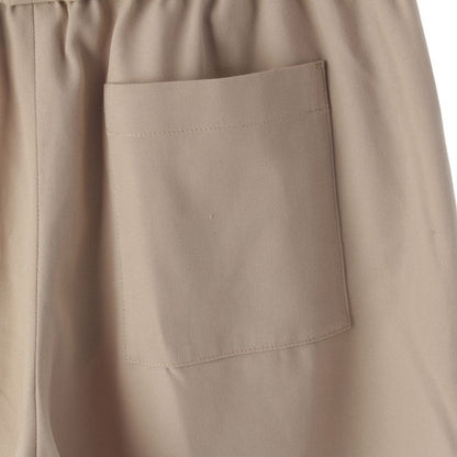 Loewe 25SS Cotton Anagram Logo Layered Cropped Chino Pants Trousers Slacks
