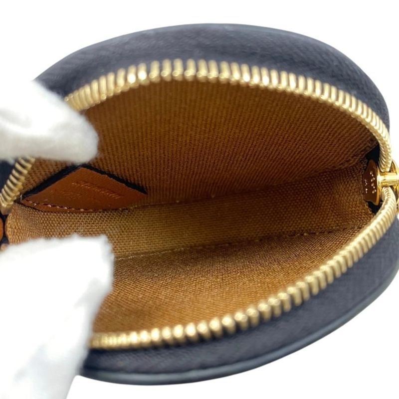 Em4527 Celine Shoulder-coin Case Triomphe 10e232ca Leather Brown Gold Hardware