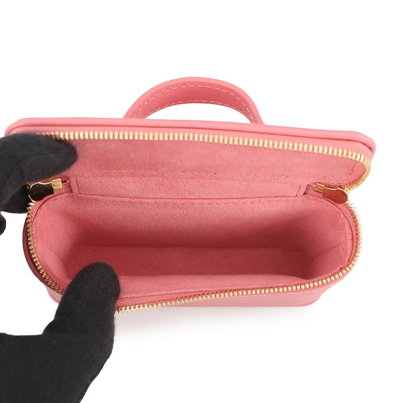 Louis Vuitton Vanity Bag Epi Nice Beauty Case Eugenie-pink