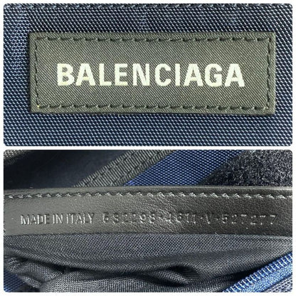 Balenciaga Explorer Smartphone Shoulder Bag Navy