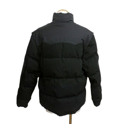Gucci Down Jacket Black 641311 Z8amd Size Indication 44 Pttch LOGO