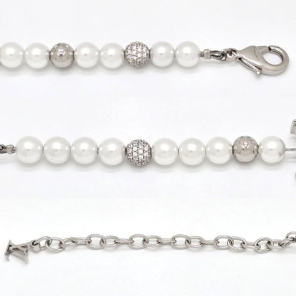 Louis Vuitton Bracelet Dandy Pearl Arm Circumference Approx