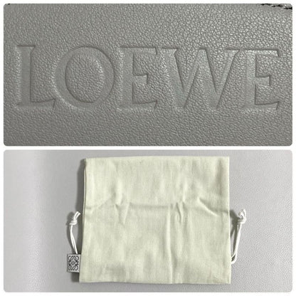 Loewe Dice Pocket Shoulder Bag Gray Anagram