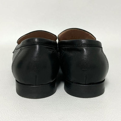 Hermes Moccasins Paris Loafers 35.5 Black