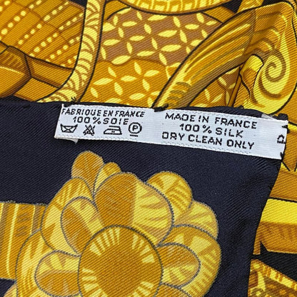 Hermes Kare90 Armets En Panache Feathered Cavalry Helmet Black X Gold Scarf