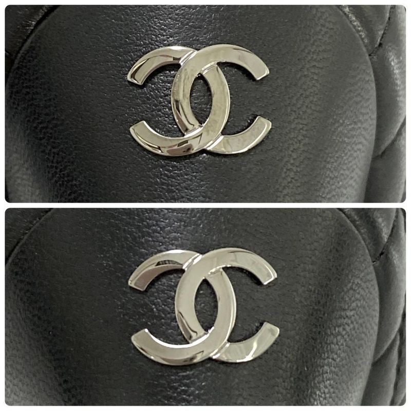 Chanel Quilted Side Gore Boots 36 Black Heel