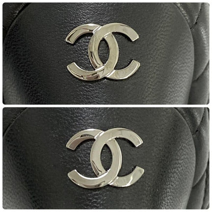 Chanel Quilted Side Gore Boots 36 Black Heel