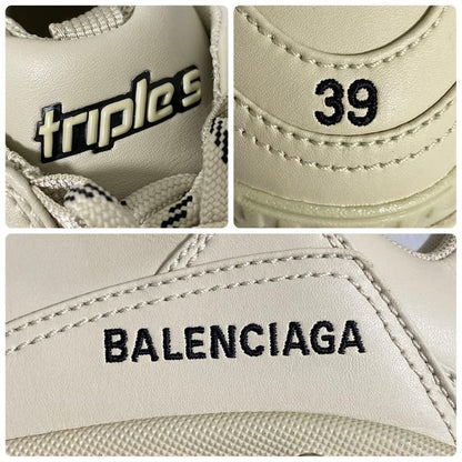 Balenciaga Triple S Sneakers 39 Beige