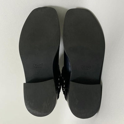 Celine Camargue Biker Chelsea Boots 39 Black