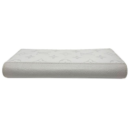 Louis Vuitton Wallet White Taigarama Portefeuille Brazza