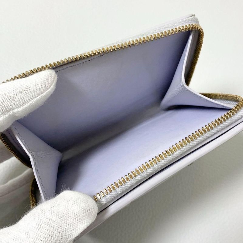Bottega Veneta Small Cassette Bifold Zipper Wallet