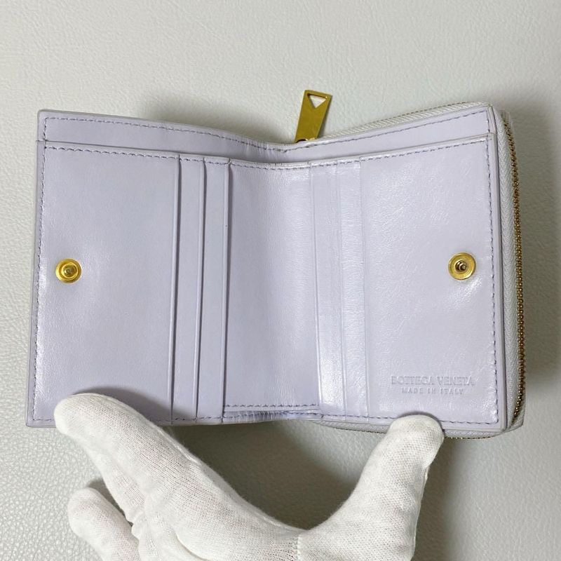Bottega Veneta Small Cassette Bifold Zipper Wallet