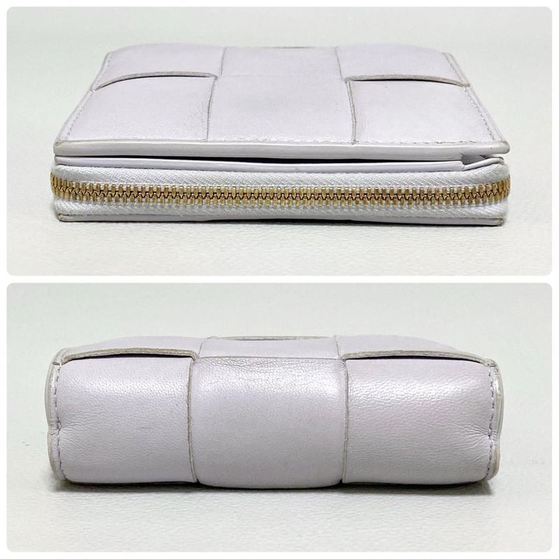 Bottega Veneta Small Cassette Bifold Zipper Wallet