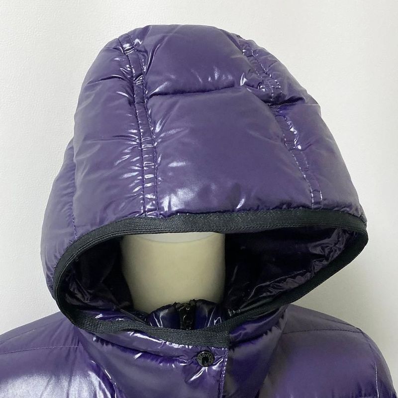 Moncler Bady Down Jacket 0 Purple